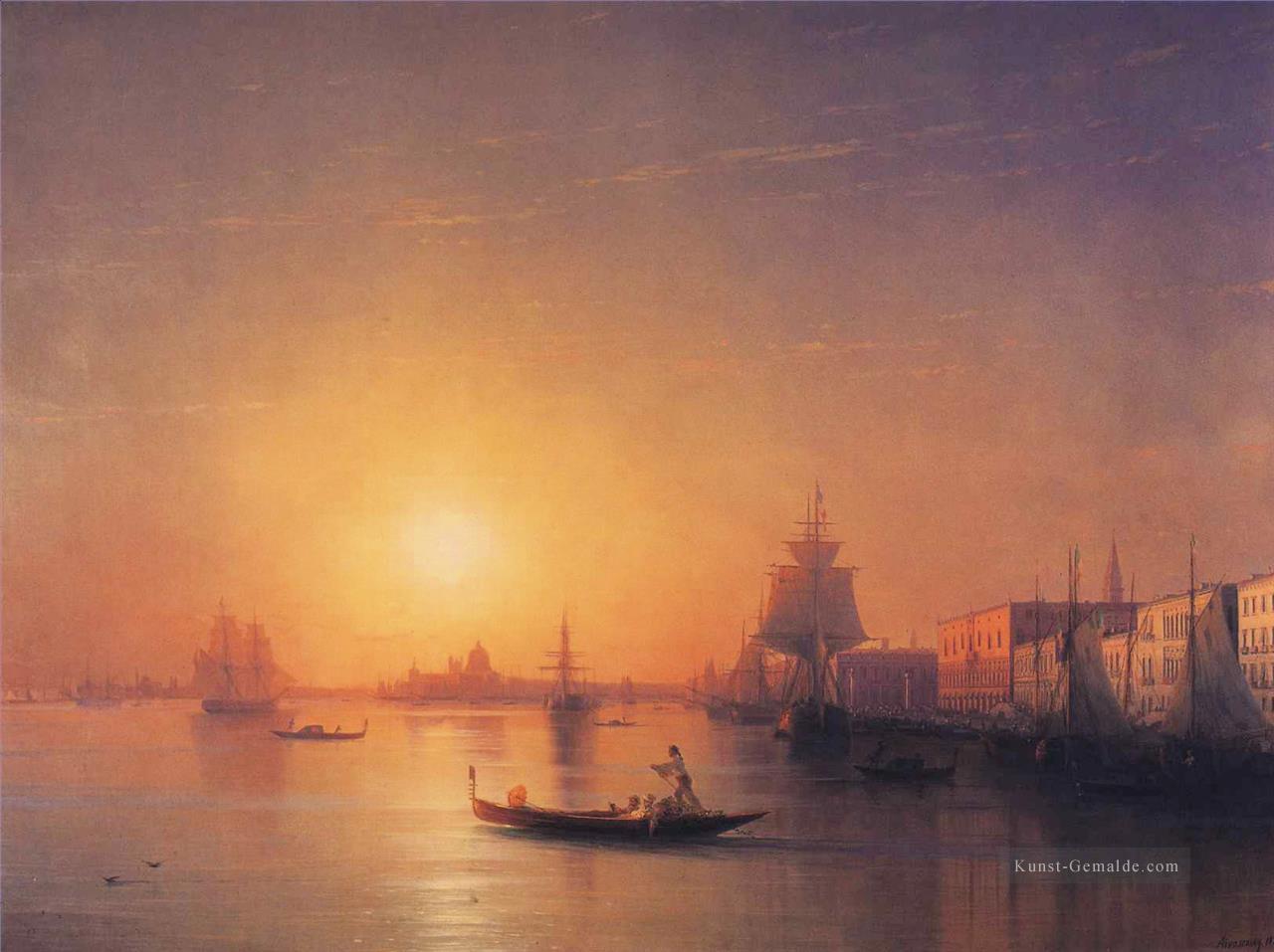 Venedig 1874 Verspielt Ivan Aiwasowski russisch Ölgemälde